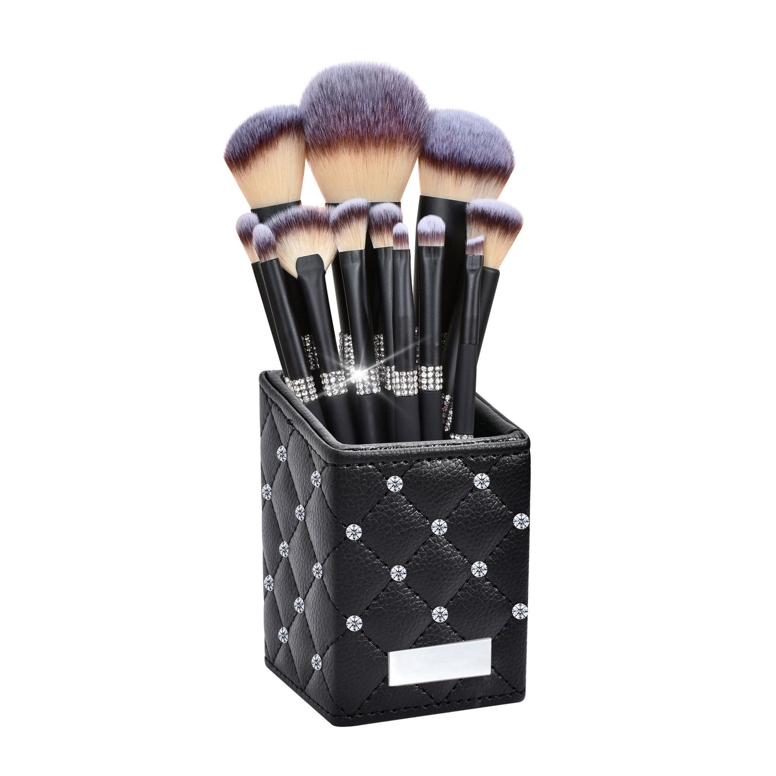 CB Midnight Crystal 14-Piece Professional Makeup Brush Set