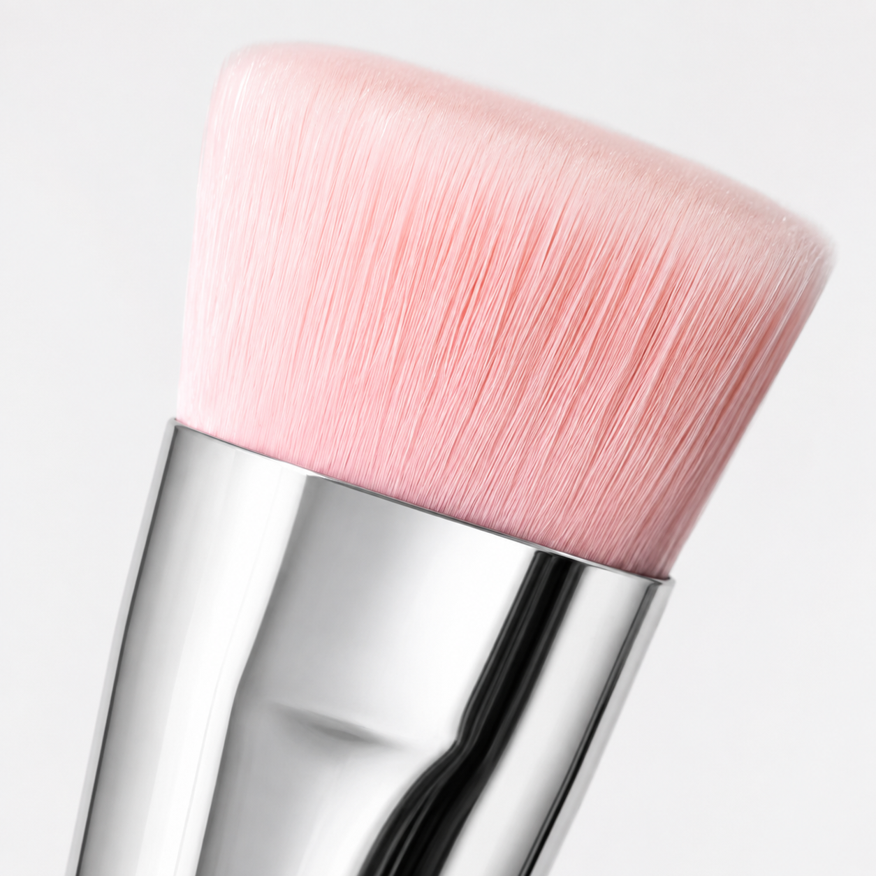 Crystal Radiance Pink Flat Top Foundation Brush