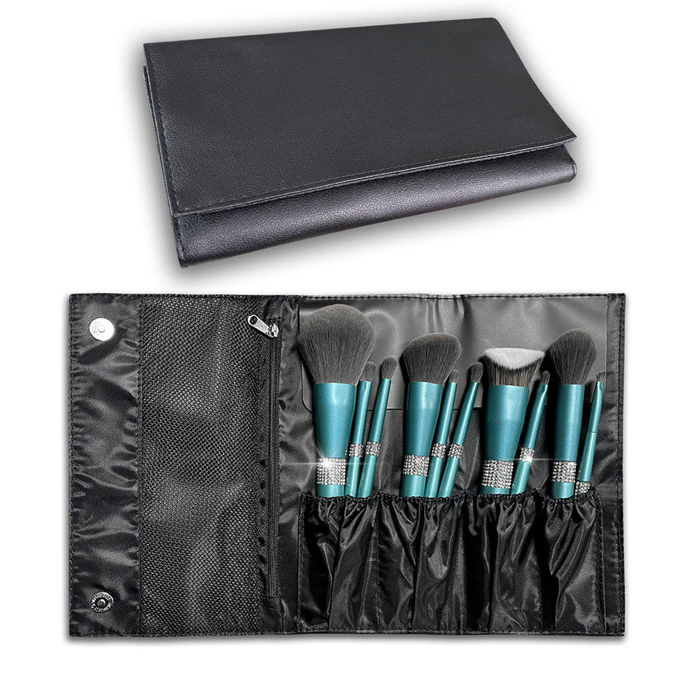 CB Teal Lagoon 14-Piece Professional Makeup Brush Set