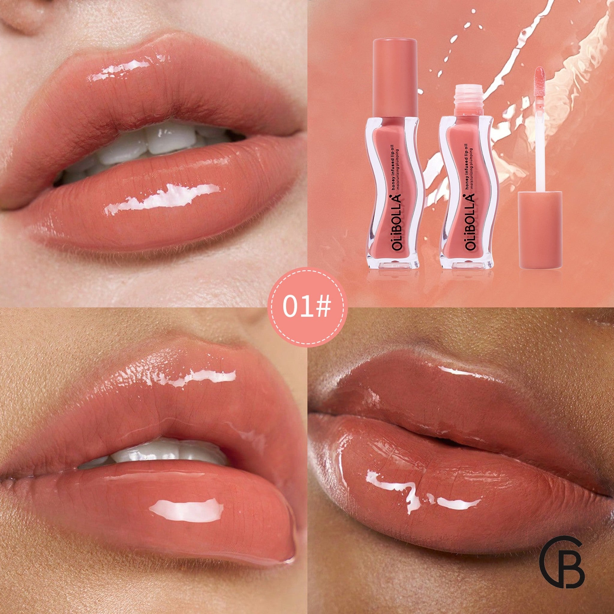 CREBRAND × OLIBOLLA Ice Cream Lip Oil 01#