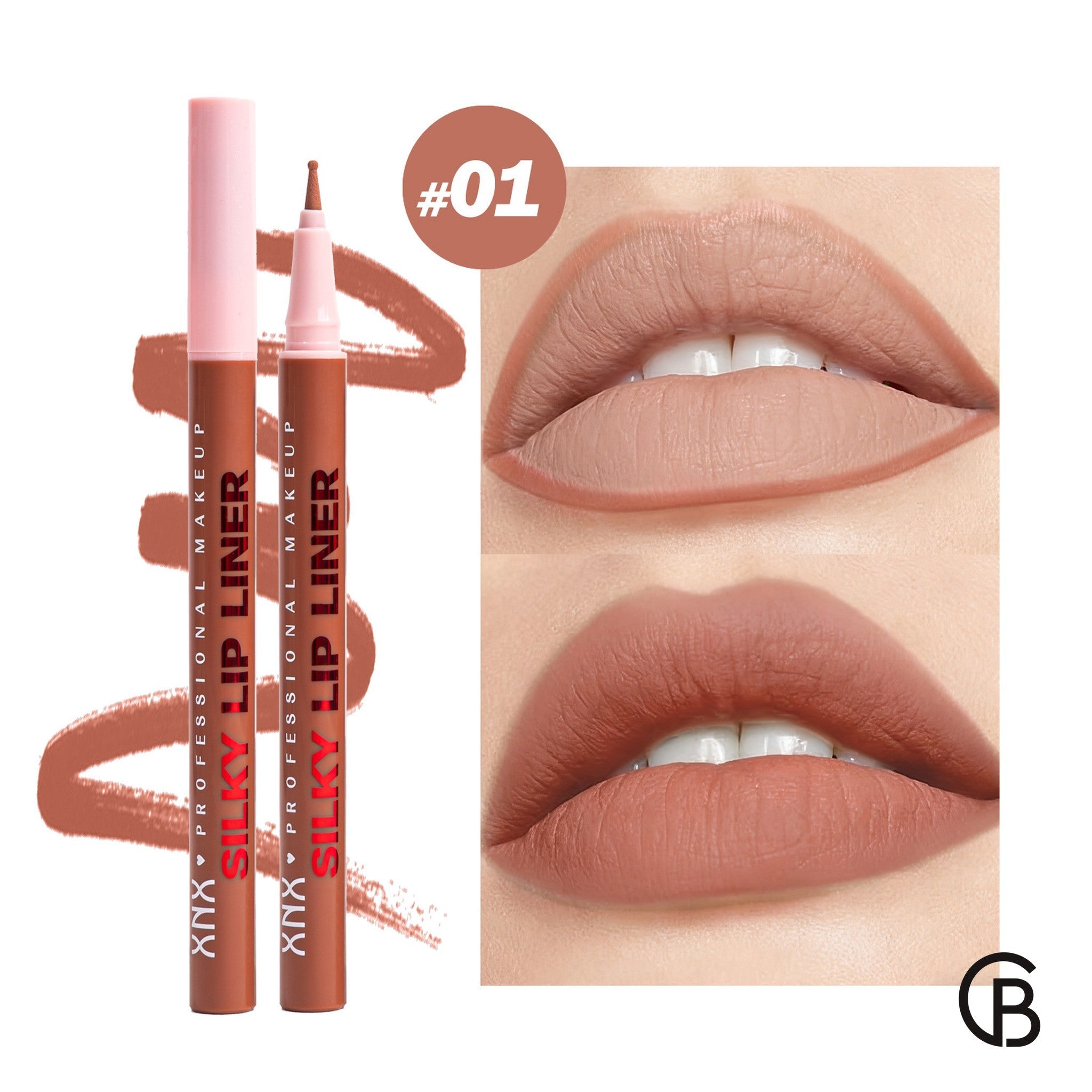 CREBRAND × OLIBOLLA Liquid Lip Liner Stain 01#