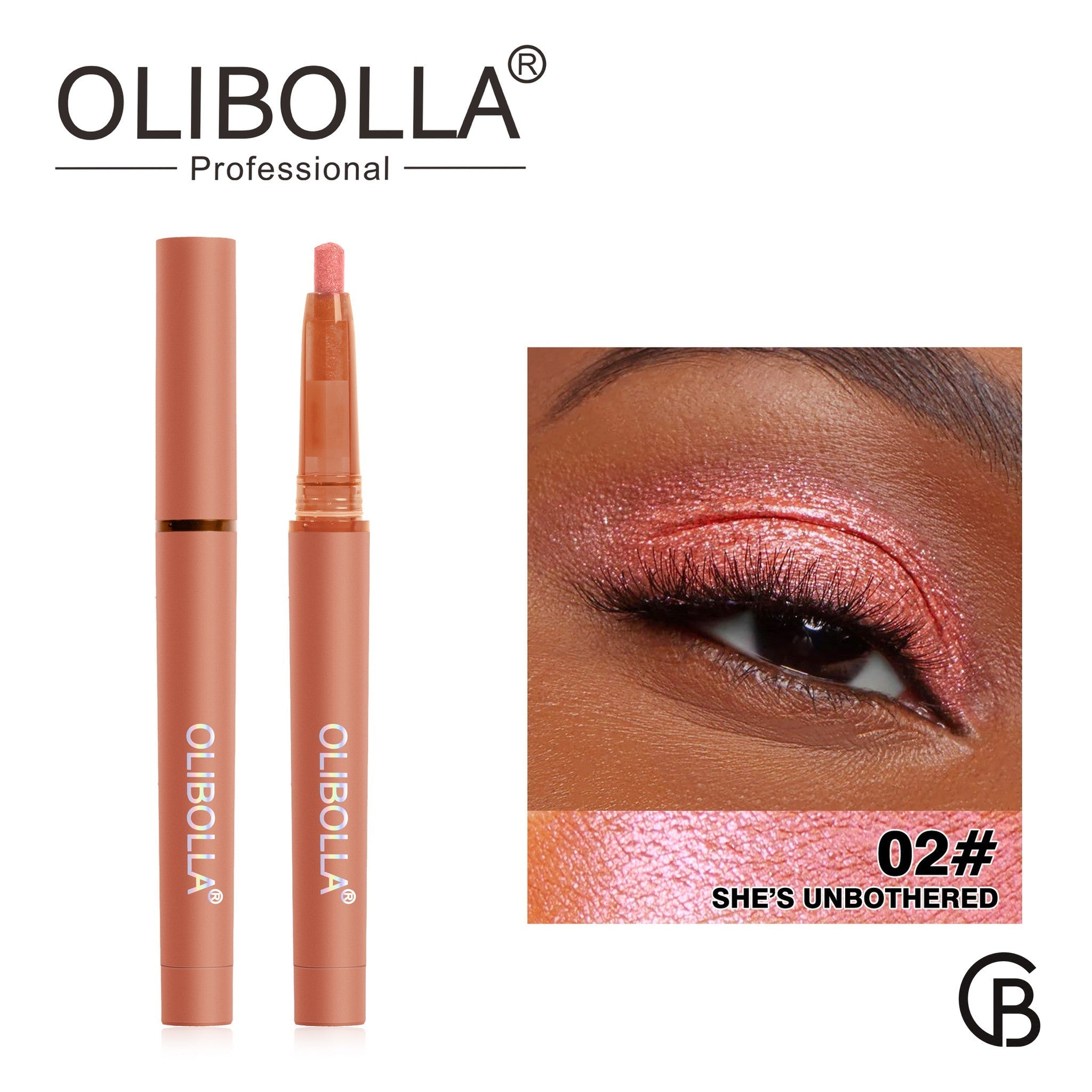 CREBRAND × OLIBOLLA Twelve-Shade Crystal Eyeshadow Stick supplier product view 2