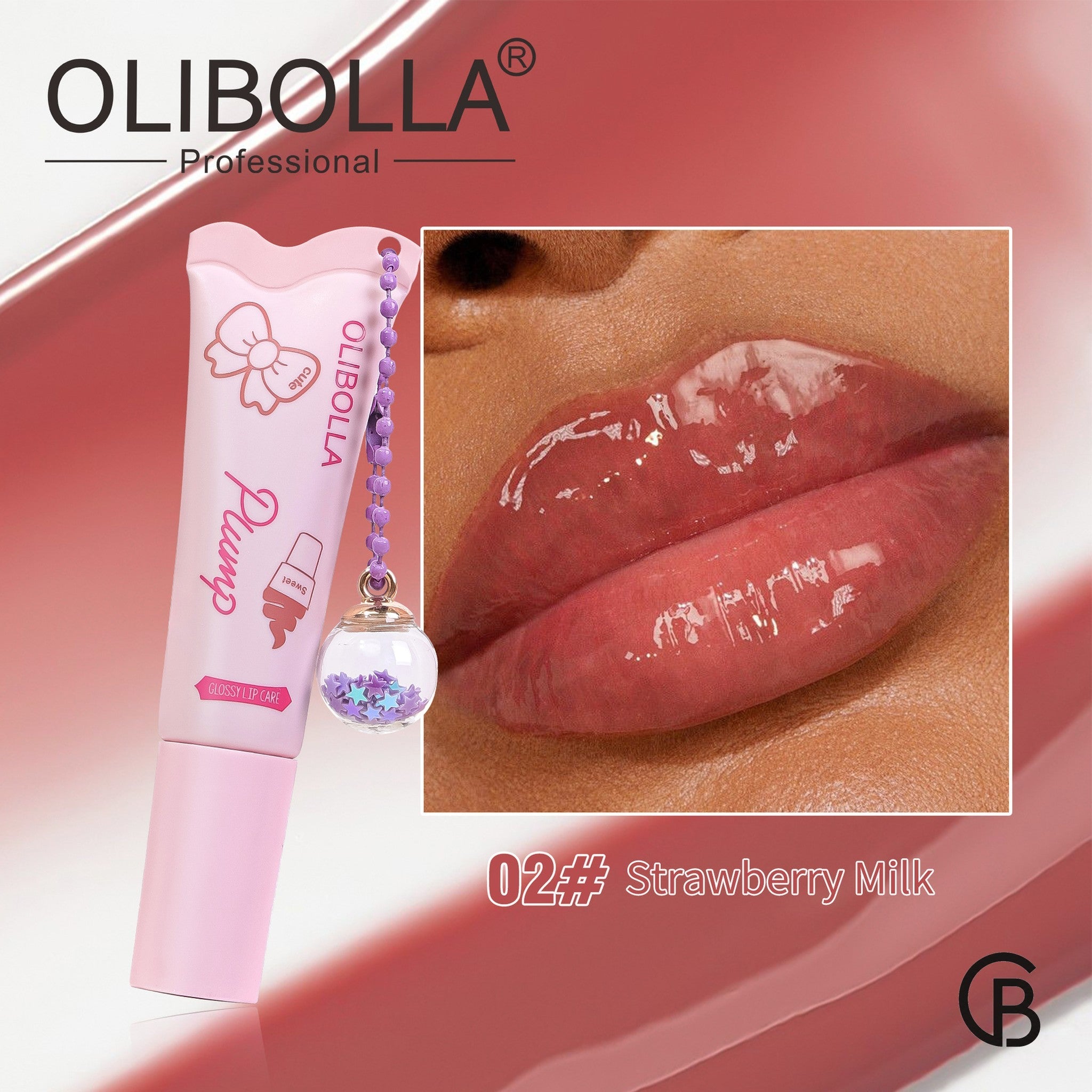 CREBRAND × OLIBOLLA Ice Cream Charm Lip Balm supplier product view 2