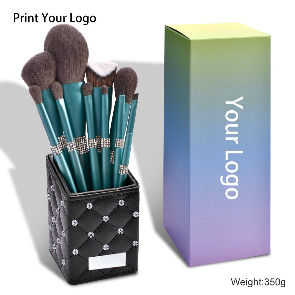CB Teal Lagoon 14-Piece Professional Makeup Brush Set